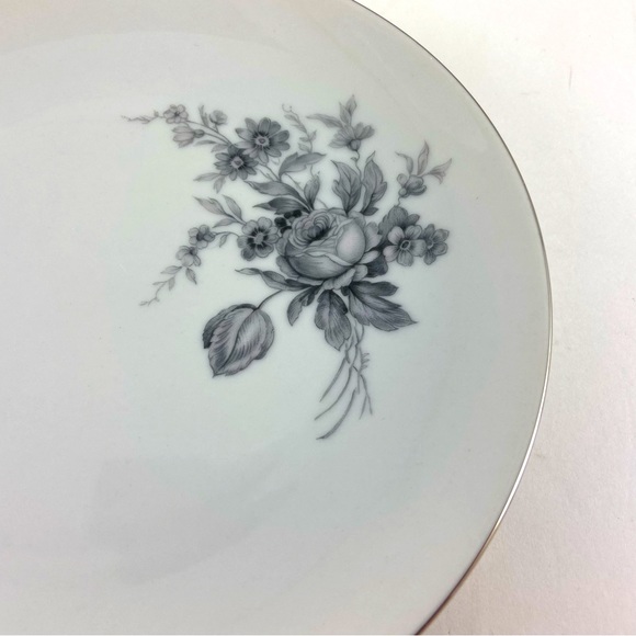 Vintage Winterling Bavaria Germany China 7 1/2" Salad Plates Set of 4 - Picture 4 of 5